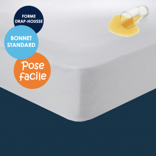 Protège-Matelas Imperméable Bouclette Coton Protège-Matelas Imperméable Bouclette Coton