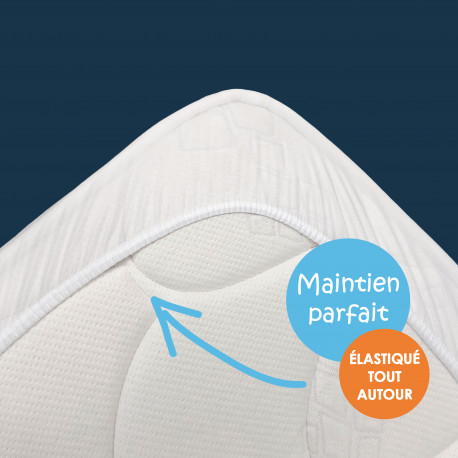 Protège-Matelas Imperméable Bouclette Coton Protège-Matelas Imperméable Bouclette Coton
