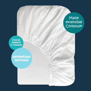 Protège-Matelas Coolplus® Imperméable Grands Bonnets Protège-Matelas Coolplus® Imperméable Grands Bonnets