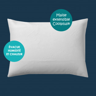 Protège-Oreiller Coolplus® Respirant Anti-Transpiration Protège-Oreiller Coolplus® Respirant Anti-Transpiration