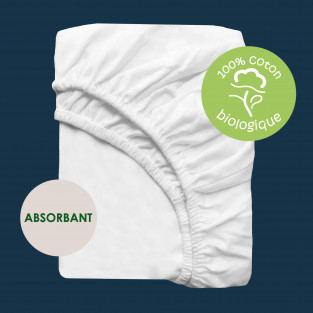 Protège-Matelas Coton Bio Absorbant Protège-Matelas Coton Bio Absorbant