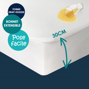 Protège-Matelas Coolplus® Imperméable Grands Bonnets Protège-Matelas Coolplus® Imperméable Grands Bonnets