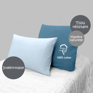 Taie d'oreiller Extensible en Coton Taie d'oreiller Extensible en Coton