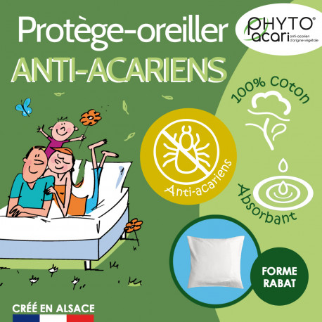 Protège-Oreiller Anti-Acarien Naturel Phyto Acari®