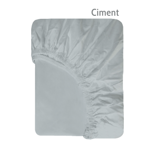 Drap-Housse Percale Tencel™ Coton Bio pour Lit 2x80x200 Drap-Housse Percale Tencel™ Coton Bio pour Lit 2x80x200