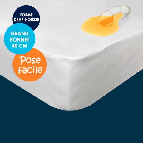 Protège-matelas imperméable matelas très épais 40 cm Protège-matelas imperméable matelas très épais 40 cm