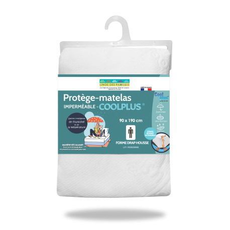 Protège-Matelas Coolplus® Imperméable Grands Bonnets Protège-Matelas Coolplus® Imperméable Grands Bonnets