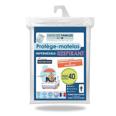 Protège-matelas imperméable matelas très épais 40 cm Protège-matelas imperméable matelas très épais 40 cm