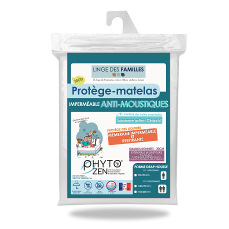 Protège-Matelas Anti-Moustiques Imperméable Protège-Matelas Anti-Moustiques Imperméable