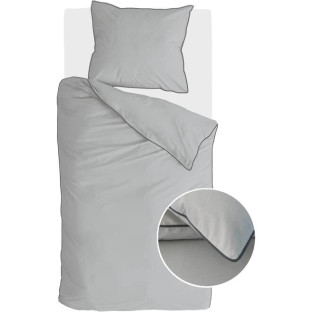 Parure de lit unie flanelle 100% coton