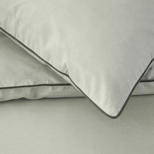 Parure de lit unie flanelle 100% coton