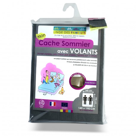 Cache-Sommier Anthracite