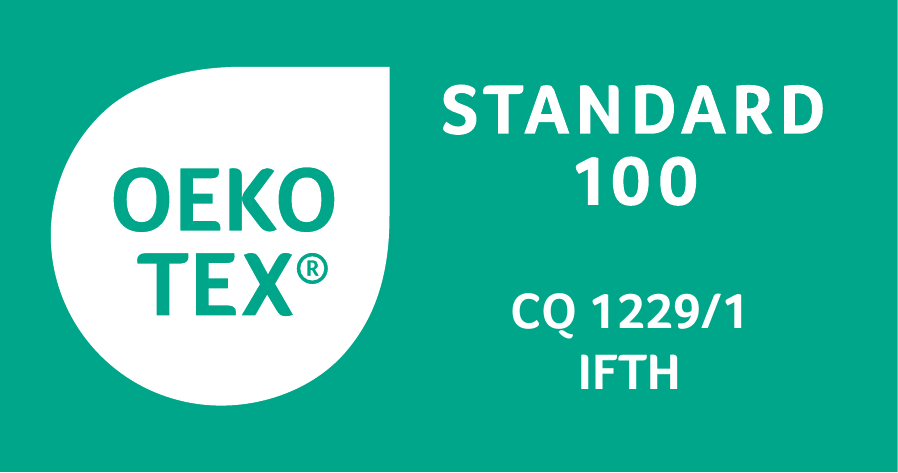Logo OEKO-TEX Standard 100 Classe 1 Linge des Familles